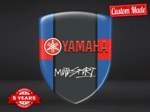 Yamaha Pegatinas Cúpula Estilo Carreras Cúpula De Lujo